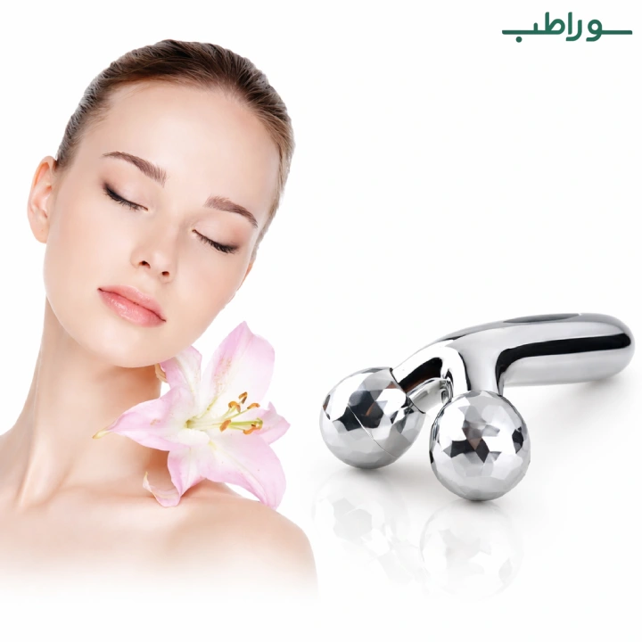 ماساژور سه‌بعدی ۳۶۰ درجه برای صورت و بدن – بدون نیاز به شارژ