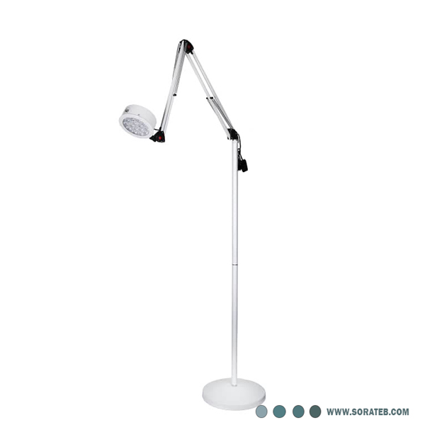 چراغ معاینه پایه بلند بازویی