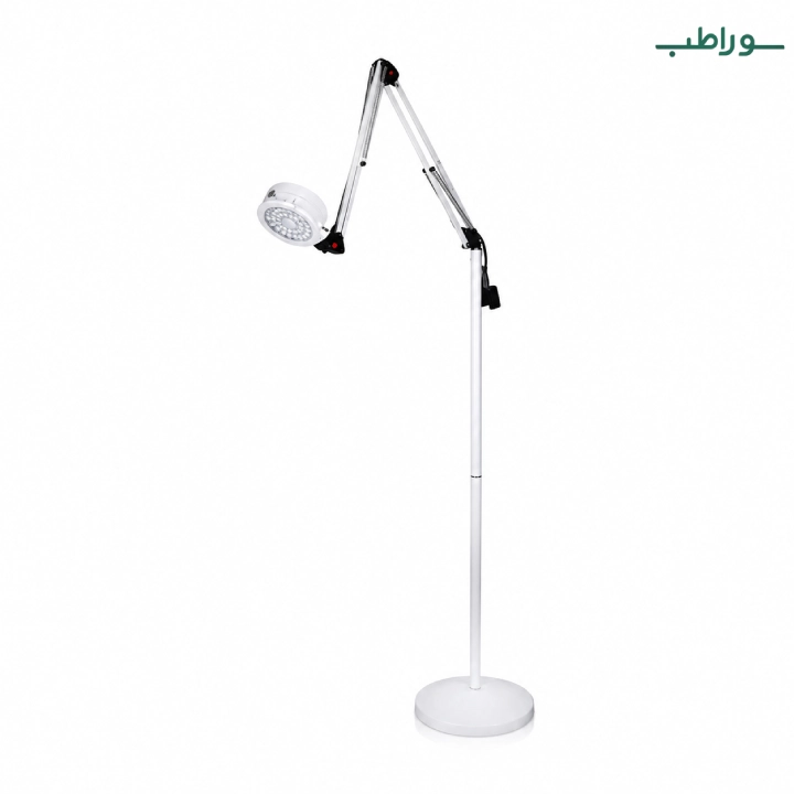 چراغ معاینه پایه بلند بازویی سه بازو ۱۵ وات نور سرد LED