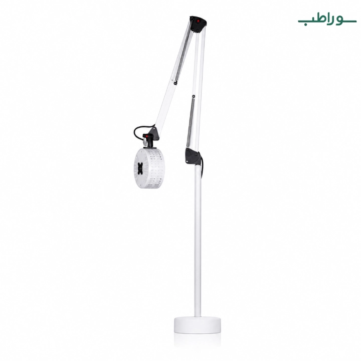 چراغ معاینه پایه بلند بازویی سه بازو ۱۵ وات نور سرد LED