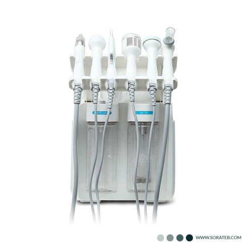 پشت دستگاه هیدروفیشیال 6 کاره