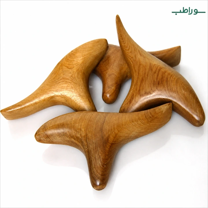 استیک ماساژ دلفینی چوبی – مخصوص صورت و تریگرپوینت
