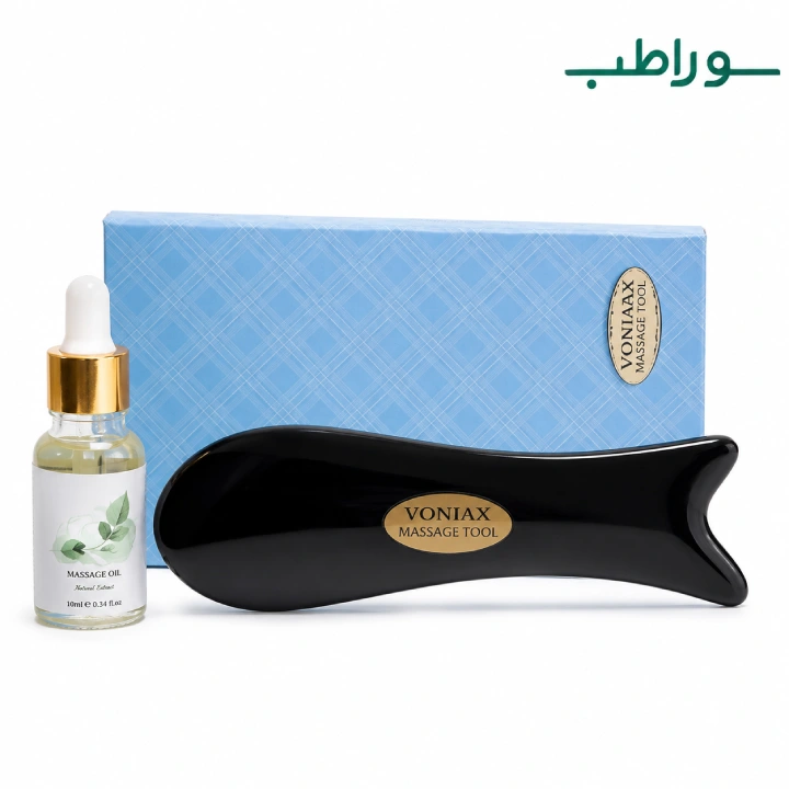 گواشا ماساژ صورت مدل ماهی پلکسی گلس نشکن