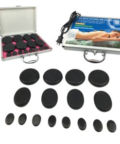 ست 16 عددی سنگ ماساژ بهمراه هیتر سنگ کیفی