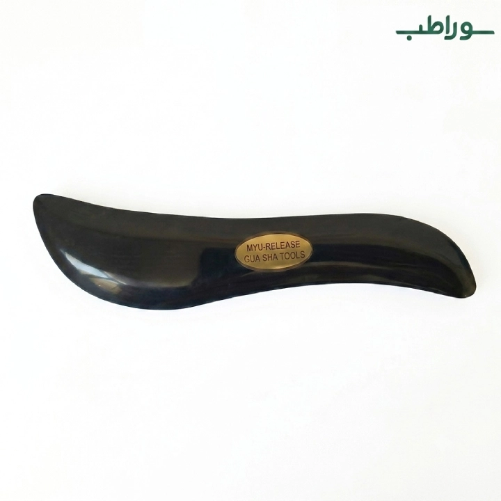 گواشا ماساژ صورت مدل موج پلکسی‌گلس – مقاوم و مناسب ماساژ روزانه