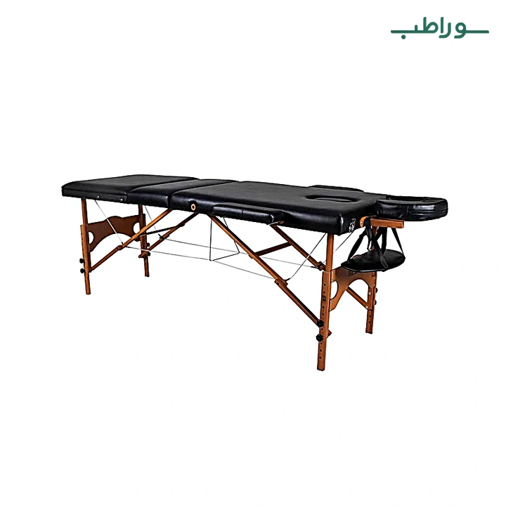 تخت ماساژ تاشو پرتابل ریلکس Relax P60 پایه چوبی | سبک و مقاوم
