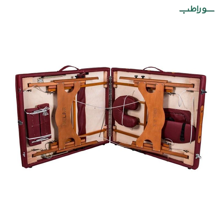 تخت ماساژ تاشو پرتابل ریلکس Relax P75 – ایمن و سبک – 200 کیلوگرم
