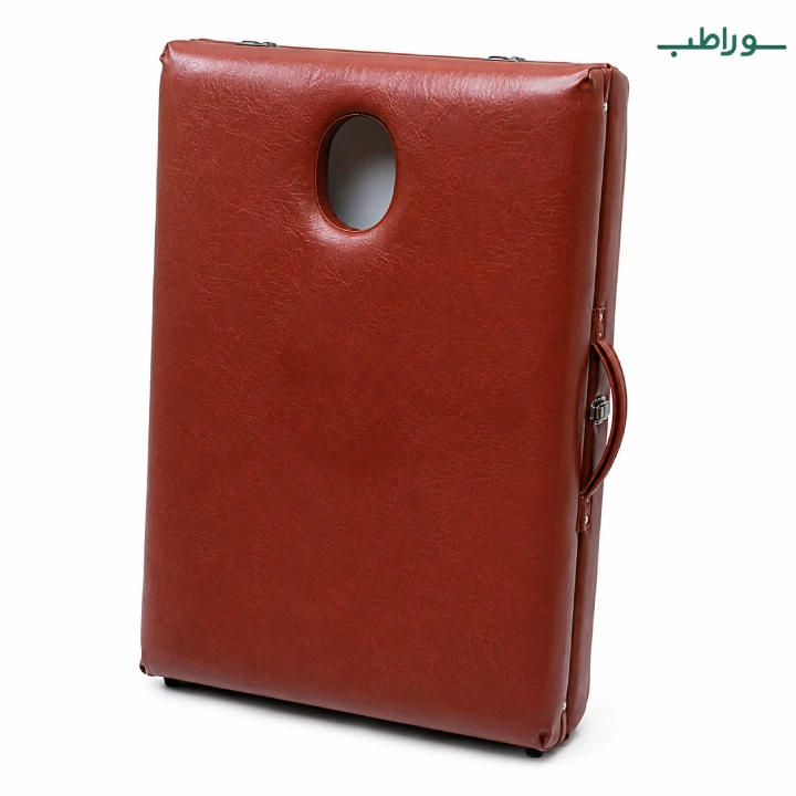 تخت ماساژ تاشو پرتابل پایه استیل – یک‌شکن و قابل‌حمل