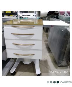 ترالی زیبایی و پزشکی سینی دار