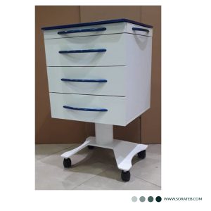 ترالی فلزی پزشکی