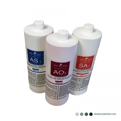 مواد مصرفی هیدروفیشیال AS1 ، SA2، AO3 یک لیتری