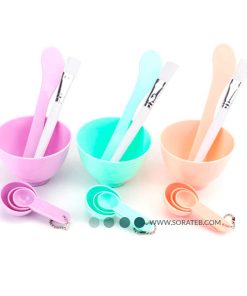 ست کاسه کاردک پلاستیکی