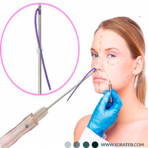 نخ لیفت لاغر کننده و جوان ساز صورت و گردن تایم ماشین مدل Screw