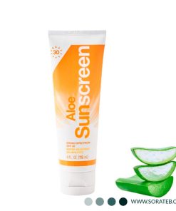 کرم ضد آفتاب فور اور مدل آلوئه سان اسکرین