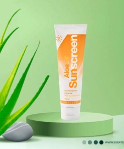 کرم ضد آفتاب فور اور مدل آلوئه سان اسکرین