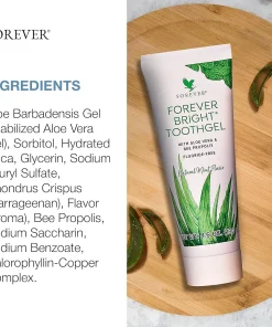 خمیردندان Forever مدل Bright Toothgel