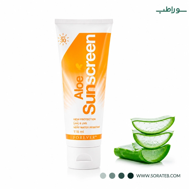 کرم ضد آفتاب آلوئه سان اسکرین فوراور | SPF 30 – Aloe Sunscreen Forever