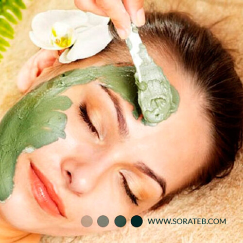 ماسک پودری لاتکسی چای سبز Laiou Yan Beauty