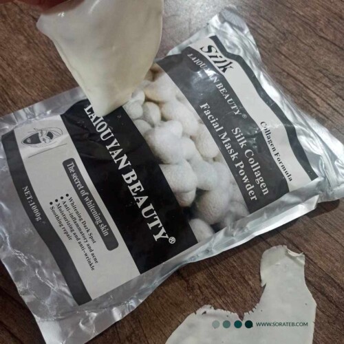 ماسک پودری لاتکسی پیله ابریشم Laiou Yan Beauty