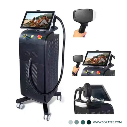 دستگاه لیزر موهای زائد تیتانیوم