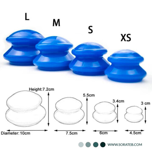 پک 4 عددی بادکش دوبل