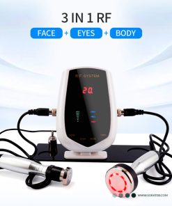 دستگاه جوانساز آر اف صفحه دیجیتال سه هندپیس