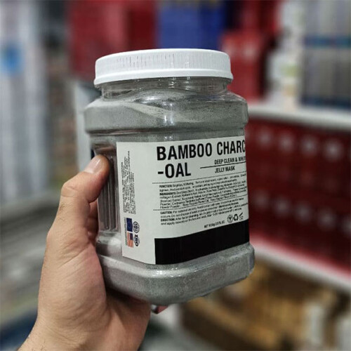 ماسک پودری هیدروژلی زغال بامبو دکتر مینایر