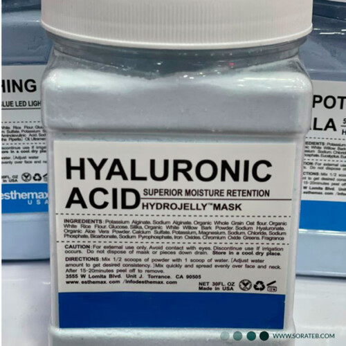 ماسک پودری هیدروژلی اسید هیالورونیک دکتر مینایر
