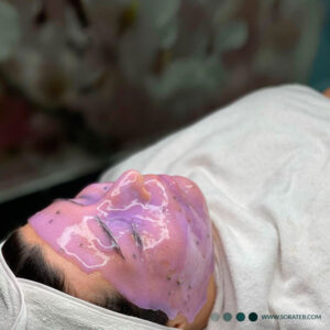 ماسک پودری هیدروژلی لوندر دکتر مینایر Dr.Meinaier