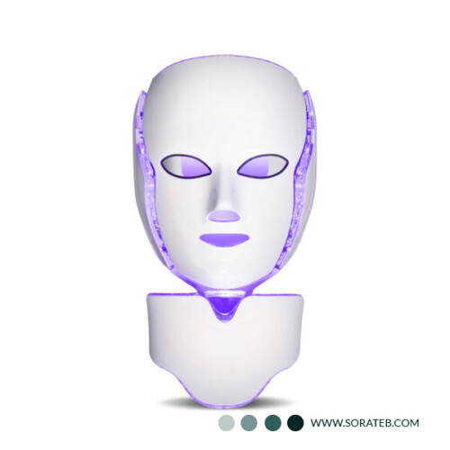 ماسک ال ای دی نقابی نور درمانی هفت رنگ