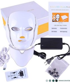 ماسک ال ای دی نقابی نور درمانی هفت رنگ