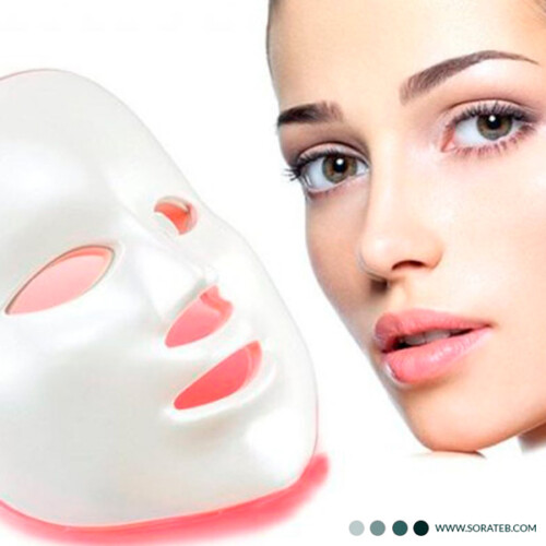 ماسک ال ای دی نقابی نور درمانی هفت رنگ