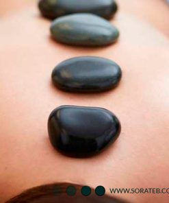 سنگ ماساژ بیضی شماره 2 ست 4 عددی