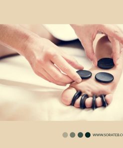 سنگ ماساژ بیضی شماره 3 ست 4 عددی