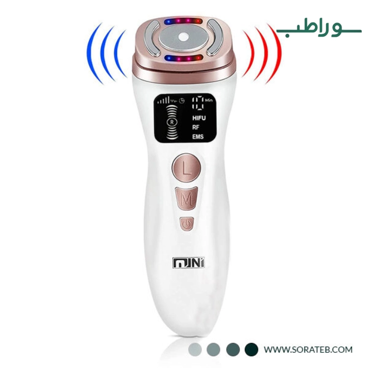 دستگاه مینی هایفو گلد؛ لیفت و جوانسازی پوست با فناوری HIFU، RF و EMS