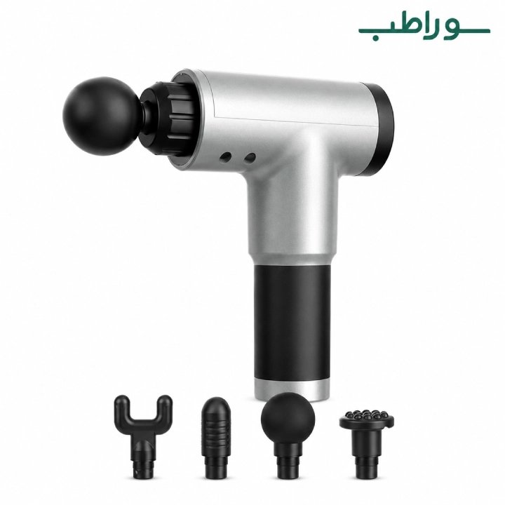 ماساژور تفنگی BLD-320 Fascial Gun | ماساژ گان حرفه‌ای ۶ سرعته