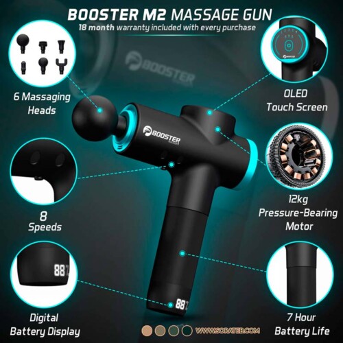 ماساژور تفنگی بوستر گان مدل Booster™ M2