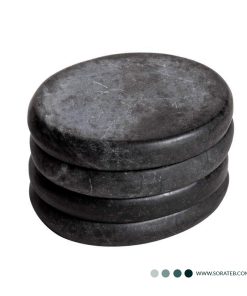 سنگ ماساژ بیضی شماره 1 ست 4 عددی