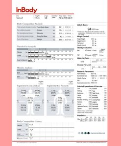 بادی آنالیزور 8 الکترود 25 برنامه