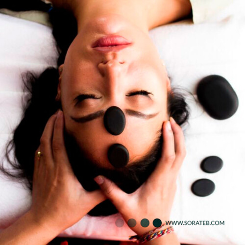 سنگ ماساژ بیضی شماره 4 ست 4 عددی