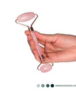 ماساژور صورت سنگ اصلی جید رولر + سنگ گواشا Relax