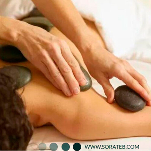 سنگ ماساژ بیضی شماره 1 ست 4 عددی