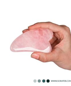 ماساژور صورت سنگ اصلی جید رولر + سنگ گواشا Relax