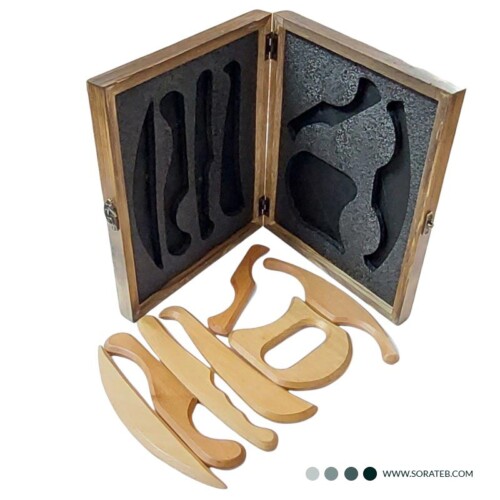 ست 7 عددی گراستون چوبی