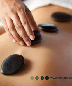 سنگ ماساژ بیضی شماره 1 ست 4 عددی