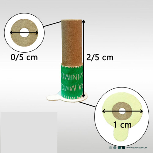 موکسا گیاهی چسب دار ۱۸۰ عددی