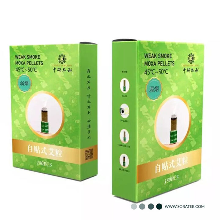 مینی موکسا گیاهی چسب‌دار (بسته ۱۸۰ عددی)