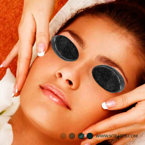 سنگ ماساژ بیضی ریز ست 2 عددی