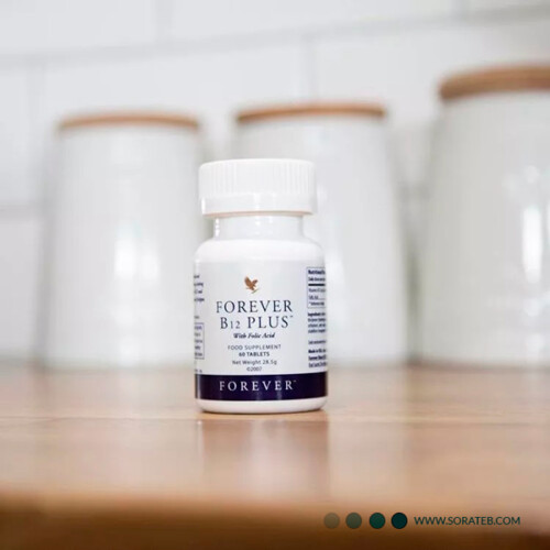 مکمل غذایی B12 Plus فوراور + فوولیک اسید