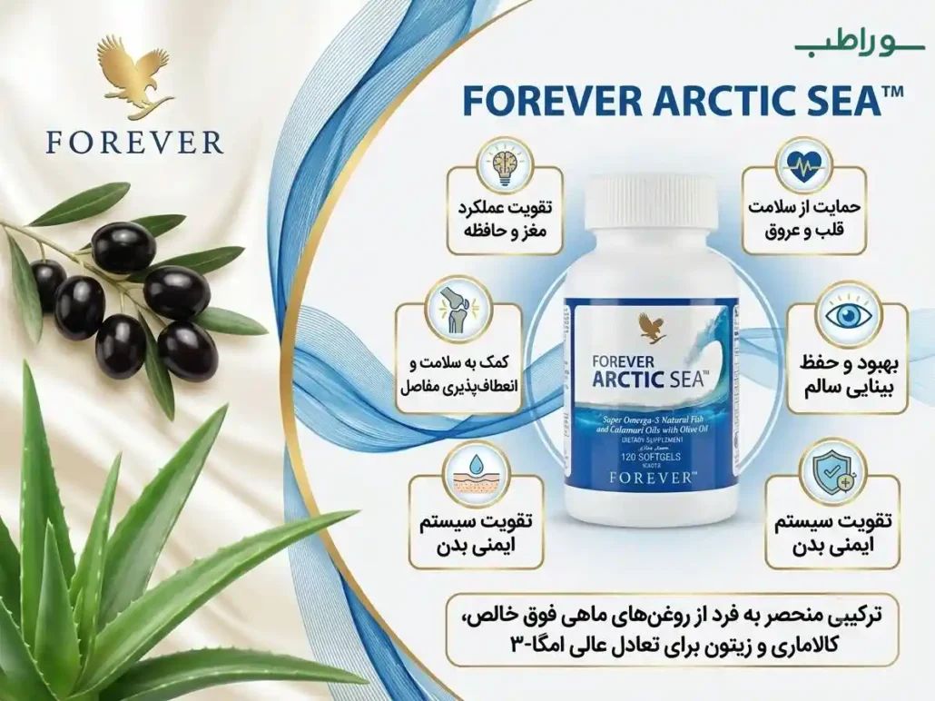 آرکتیک سی فوراور اصل EPA DHA